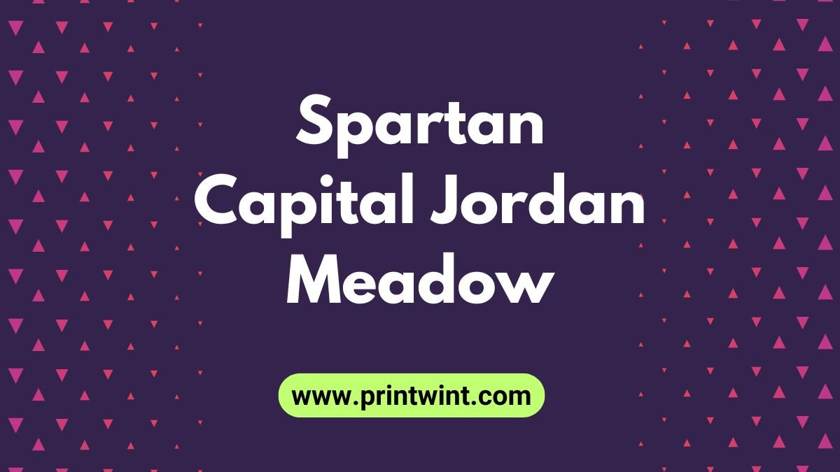 Spartan Capital Jordan Meadow